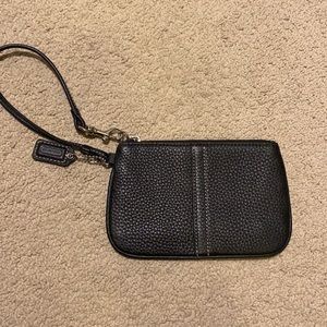 Black Coach Wristlet Wallet brand new condition